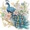 5D Special Shape Diamond Art Kits for Beginners, Diamond Painting Kits for Adults Peacock, Crystal Rhinestones Diamond Painting for Home Wall Decoration Gift 12×12inch/30×30cm, Flower